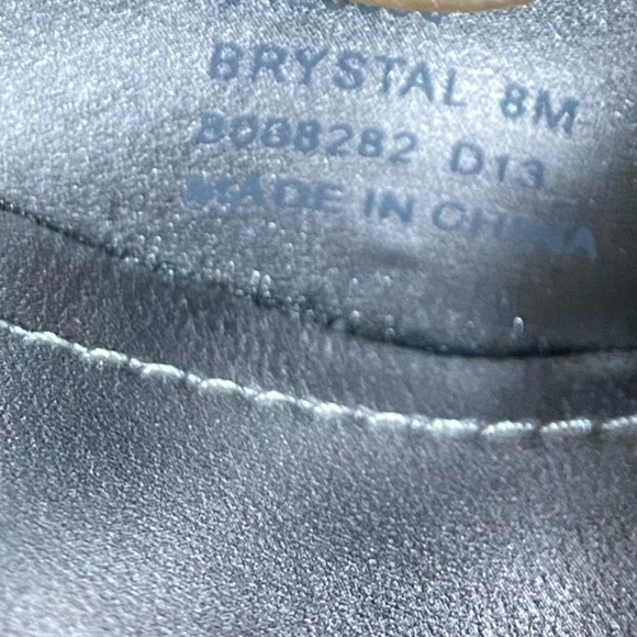 Calvin Klein Brystal Suede Mary Jane Metallic Pump - Picture 7 of 7